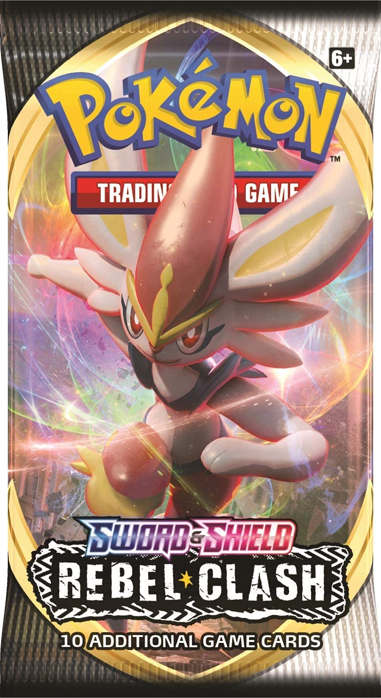 2020 Pokemon Sword & Shield Rebel Clash Booster Pack