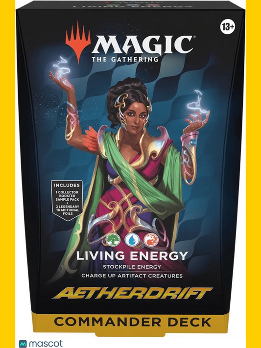 Magic the Gathering Aetherdrift (Living Energy) Commander Deck - Papa Joey's Collectibles