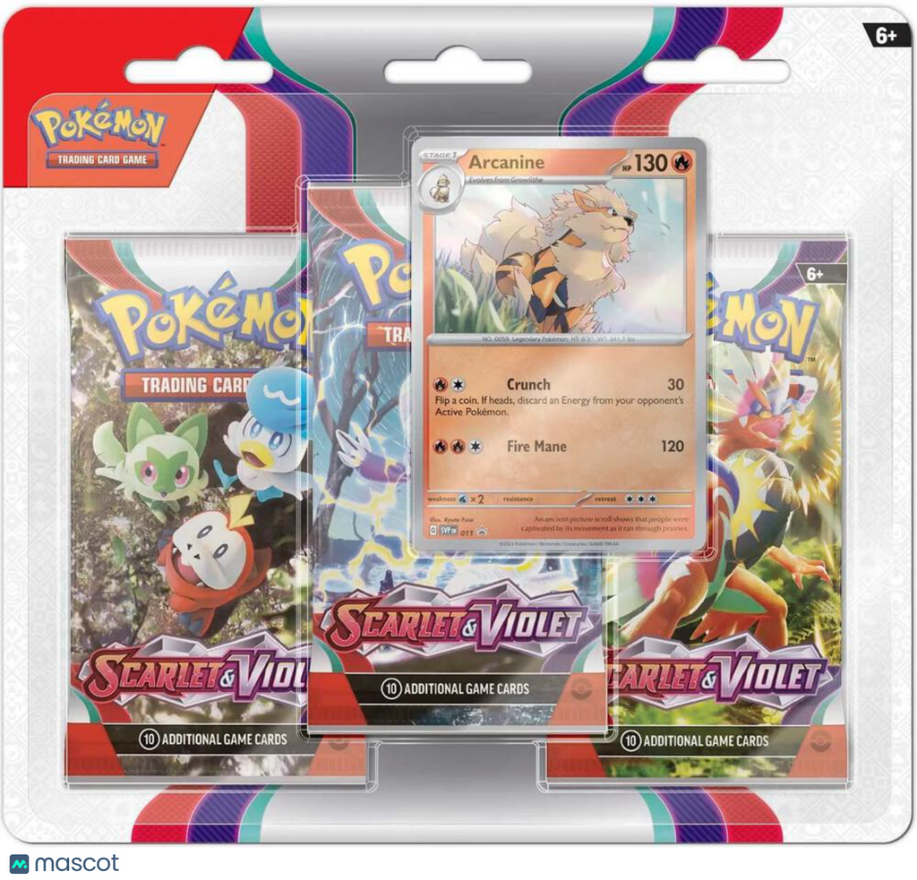 2023 Pokémon TCG: Scarlet & Violet 3 Pack Blister
