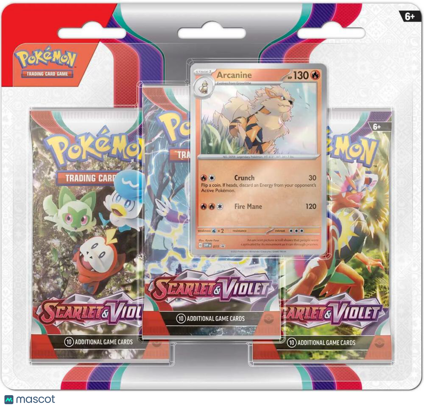 2023 Pokémon TCG: Scarlet & Violet 3 Pack Blister