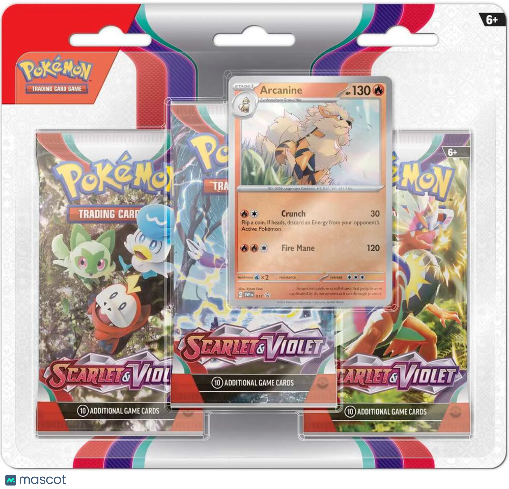 2023 Pokémon TCG: Scarlet & Violet 3 Pack Blister