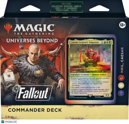 2024 Magic TCG Universes Beyond Fallout - Hail, Caeser Commander Deck