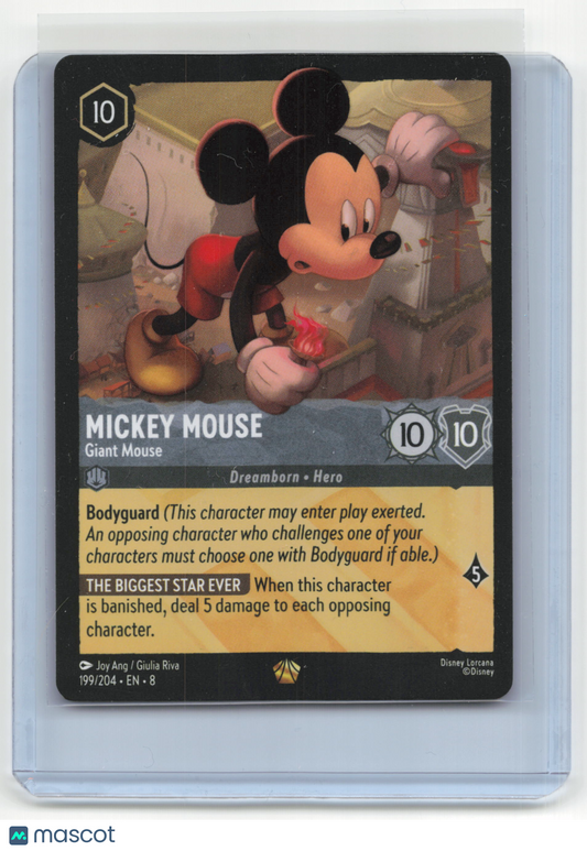 2025 Lorcana Mickey Mouse Reign of Jafar #199/204 English