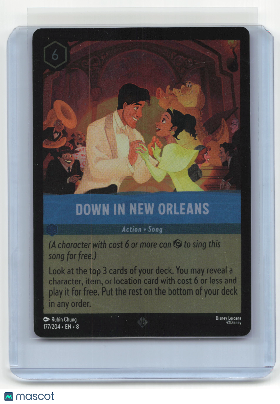 2025 Disney Lorcana Down in New Orleans Reign of Jafar #177/204 Foil