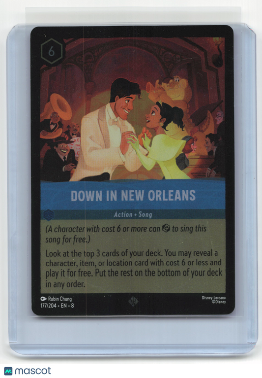 2025 Disney Lorcana Down in New Orleans Reign of Jafar #177/204 Foil