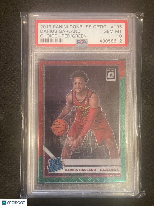 2019 Panini Donruss Optic Darius Garland #195 PSA 10