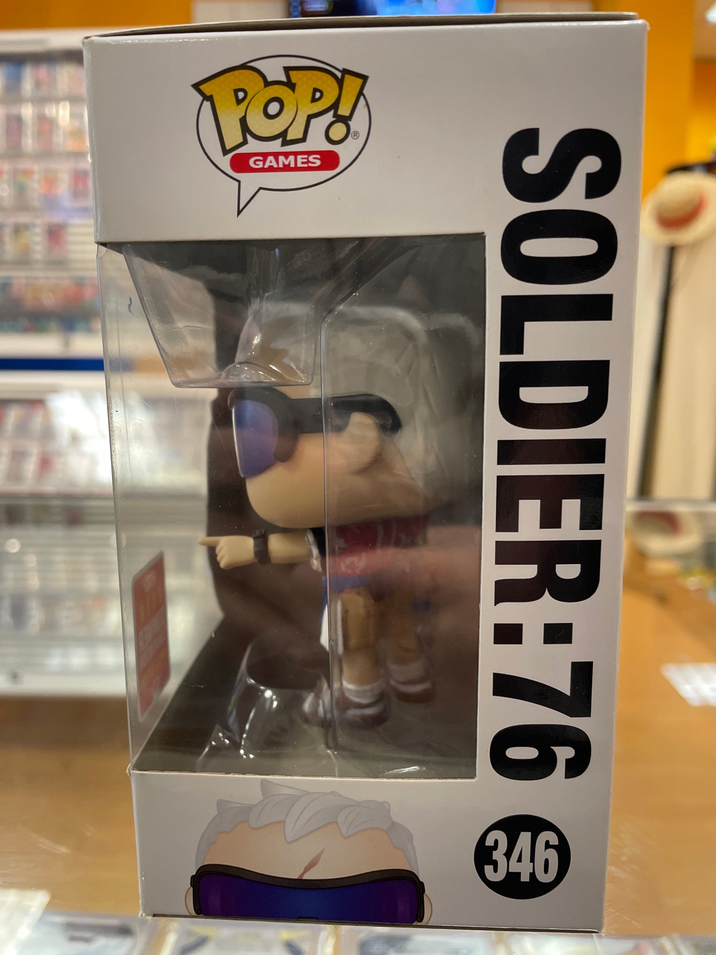 Funko Overwatch Soldier: 76 #346 (Okay) '18 Summer Convention Exclusive