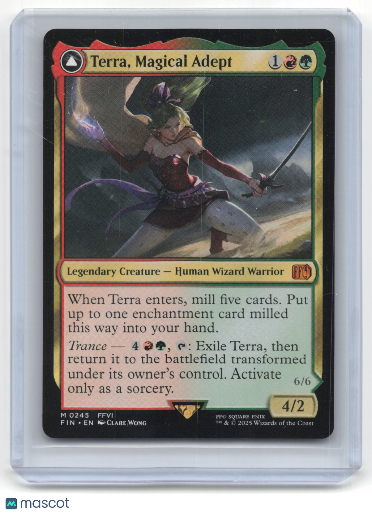 2025 Magic: The Gathering—Terra, Magical Adept #M 0245 Final Fantasy—