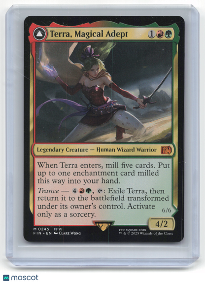 2025 Magic: The Gathering—Terra, Magical Adept #M 0245 Final Fantasy—