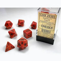 Chessex Speckled 7-Die Sets