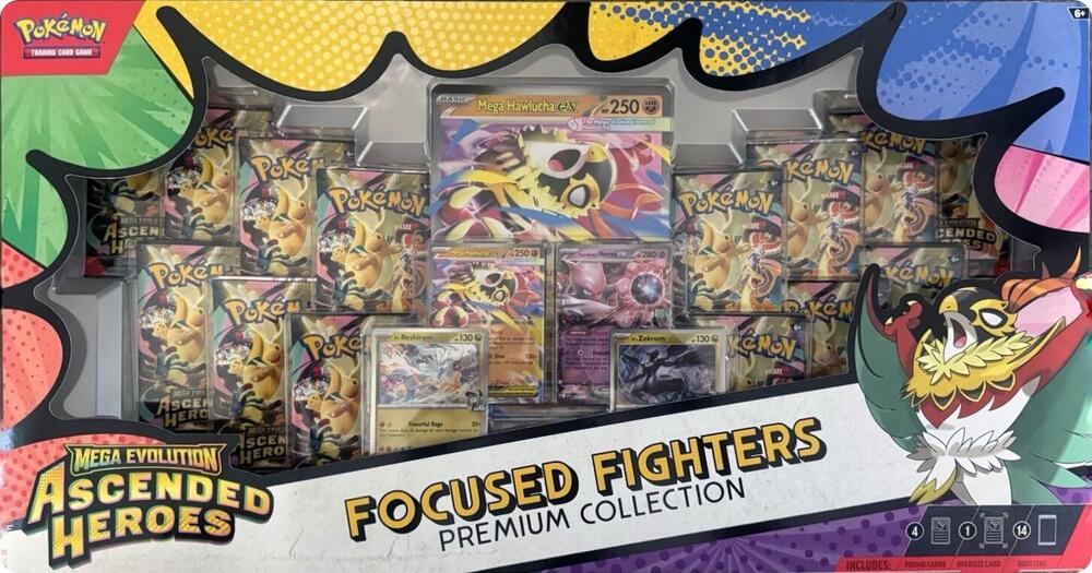 Pokémon TCG: Ascended Heroes  Focused Fighters Premium Collection