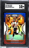 Panini 2020 Panini Prizm Football—Joe Burrow #307 Red White Blue —SGC 10