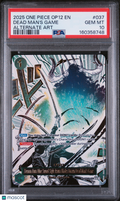 2025 One Piece TCG—Dead Man's Game #OP12-037—R (Alt Art) PSA 10