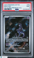 2023 Pokemon—Mewtwo #052 Scarlet & Violet Promo Cards—BSP Foil PSA 9