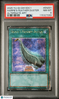 2025 YuGiOh!—Harpie's Feather Duster #EN001 Early Days Collection Promo— PSA 8