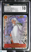 2024 One Piece—Silvers Rayleigh #OP08-118 Two Legends—Manga Alt. Art CGC 10