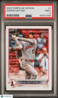 2022 Topps Uk Edition Baseball—Shohei Ohtani #1 —PSA 9