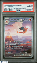 2023 Pokemon—Charizard ex #199/165 Scarlet & Violet 151—SIR Holo PSA 8