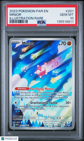 —Minior #201 Paradox Rift 2023 Pokemon Par EN-Paradox Rift— Illustration Rare PSA 10