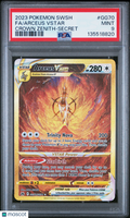 2023 Pokemon—Arceus VSTAR #GG70 Crown Zenith: Galarian Gallery—Secret Rare PSA 9