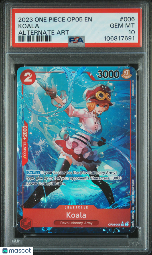 2023 One Piece CCG Koala Awakening Of The New Era #006 PSA 10