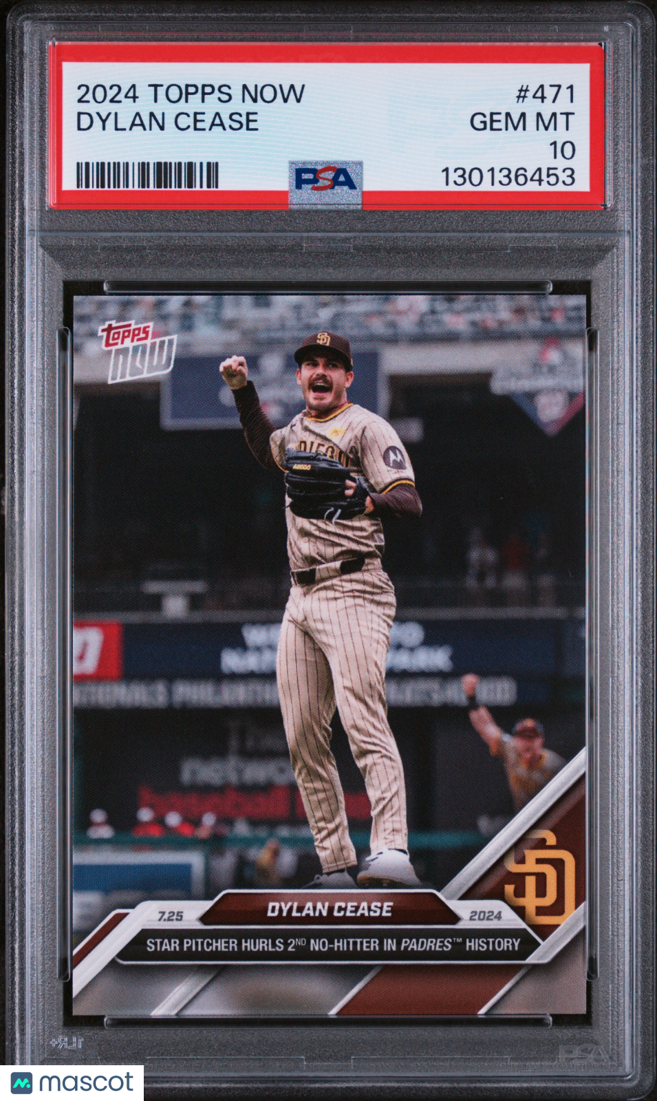 2024 Topps Now Dylan Cease #471 PSA 10