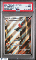 2023 Pokemon TCG—Charmeleon #169 Scarlet & Violet 151—IR Foil PSA 10