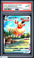 2021 Pokemon—Flareon VMAX #180 Sword & Shield Promo—Black Star Promo PSA 8