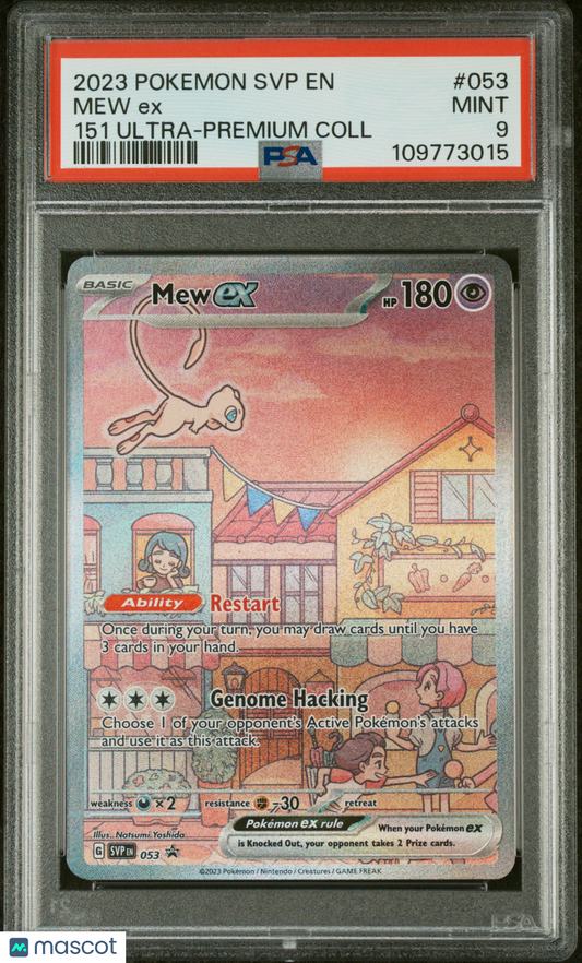 2023 Pokemon TCG Mew EX SV Black Star Promo #053 PSA 9
