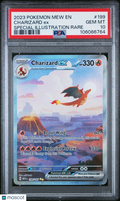 2023 Pokemon—Charizard ex #199 Scarlet & Violet 151—SIR Holo PSA 10