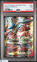 2017 Pokemon—M Lucario EX #55a/111 Alternate Art Promos—Promo Holo PSA 7