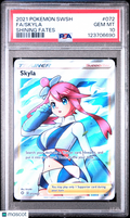 2021 Pokemon TCG—Skyla #072 Shining Fates—Ultra Rare Foil PSA 10