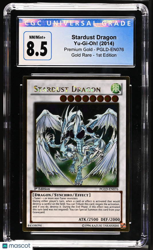 Stardust Dragon 2014 Yu-Gi-Oh! Premium Gold #PGLD-EN076 CGC 8.5