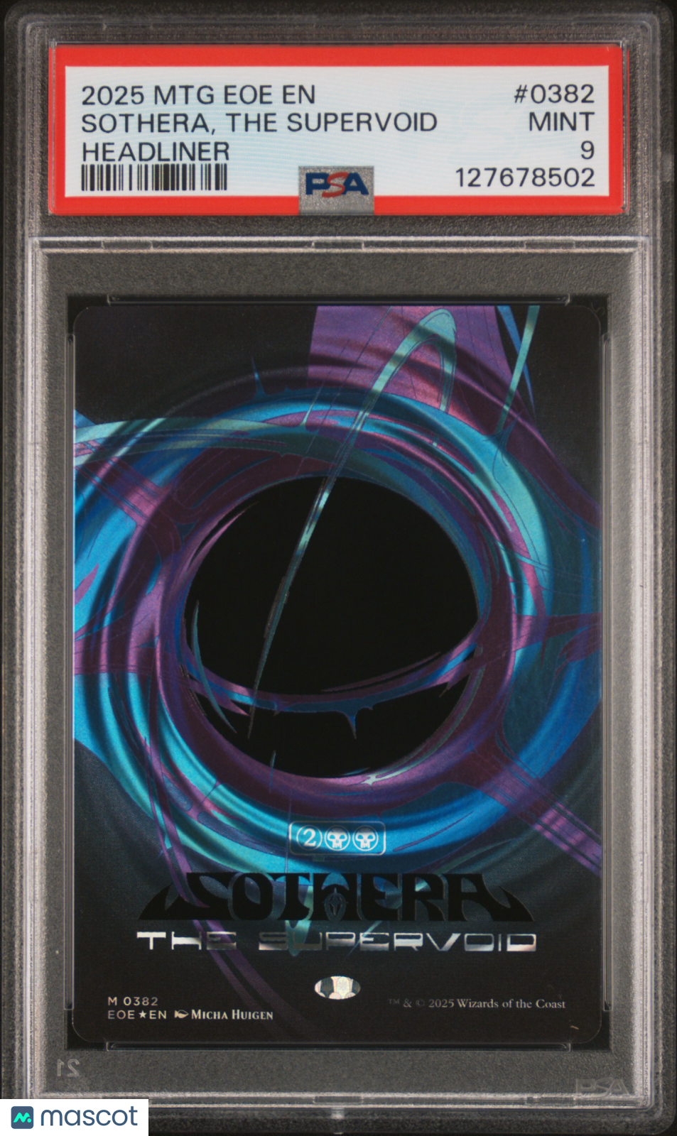 2025 Magic: TG Sothera, The Supervoid Edge Of Eternities #0382 Headliner PSA 9