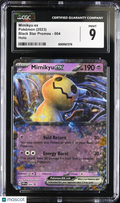 2023 Pokemon—Mimikyu ex #004 Scarlet & Violet Promo—Black Star Promo Holo CGC 9