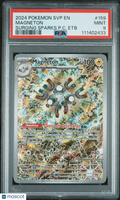 2024 Pokemon—Magneton (Pokémon Center Exclusive) #159 SVP—Black Star Promo PSA 9