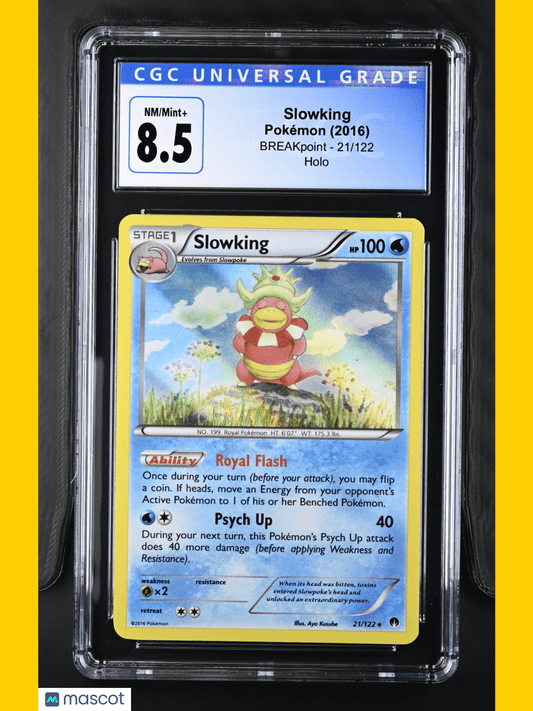 Pokémon Slowking 2016 Pokémon BREAKpoint #21/122 English CGC 8.5