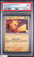 2026 Pokemon—Pikachu #051 Miscellaneous Cards & Products—Common PSA 9