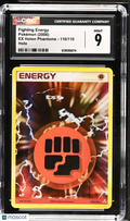 2006 Pokemon—Fighting Energy #110/110 EX Holon Phantoms—Holo Rare CGC 9