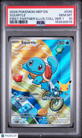 2026 Pokemon—Squirtle #039 Mega Evolution Promo—Black Star Promo Holo PSA 10