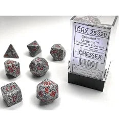 Chessex Speckled 7-Die Sets