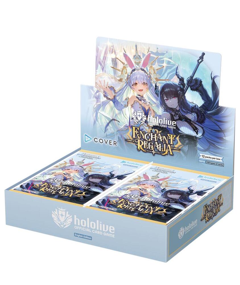 Hololive Official TCG— Enchant Regalia (HBP05E) Booster Pack
