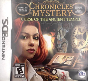Chronicles of Mystery: Curse of the Ancient Temple (Nintendo DS) - Pre-Owned (Cartridge Only)
