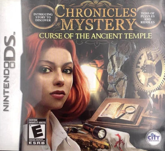 Chronicles of Mystery: Curse of the Ancient Temple (Nintendo DS) - Pre-Owned (Cartridge Only)