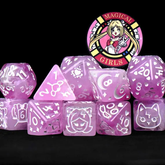 Magical Girls Dice Set