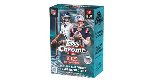 2025 Topps NFL Chrome Football Value Box