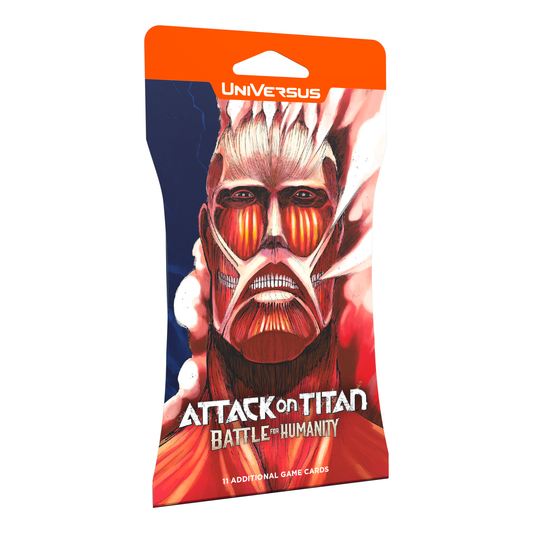 2024 UniVersus TCG: Attack on Titan—Battle for Humanity Sleeved Booster Pack