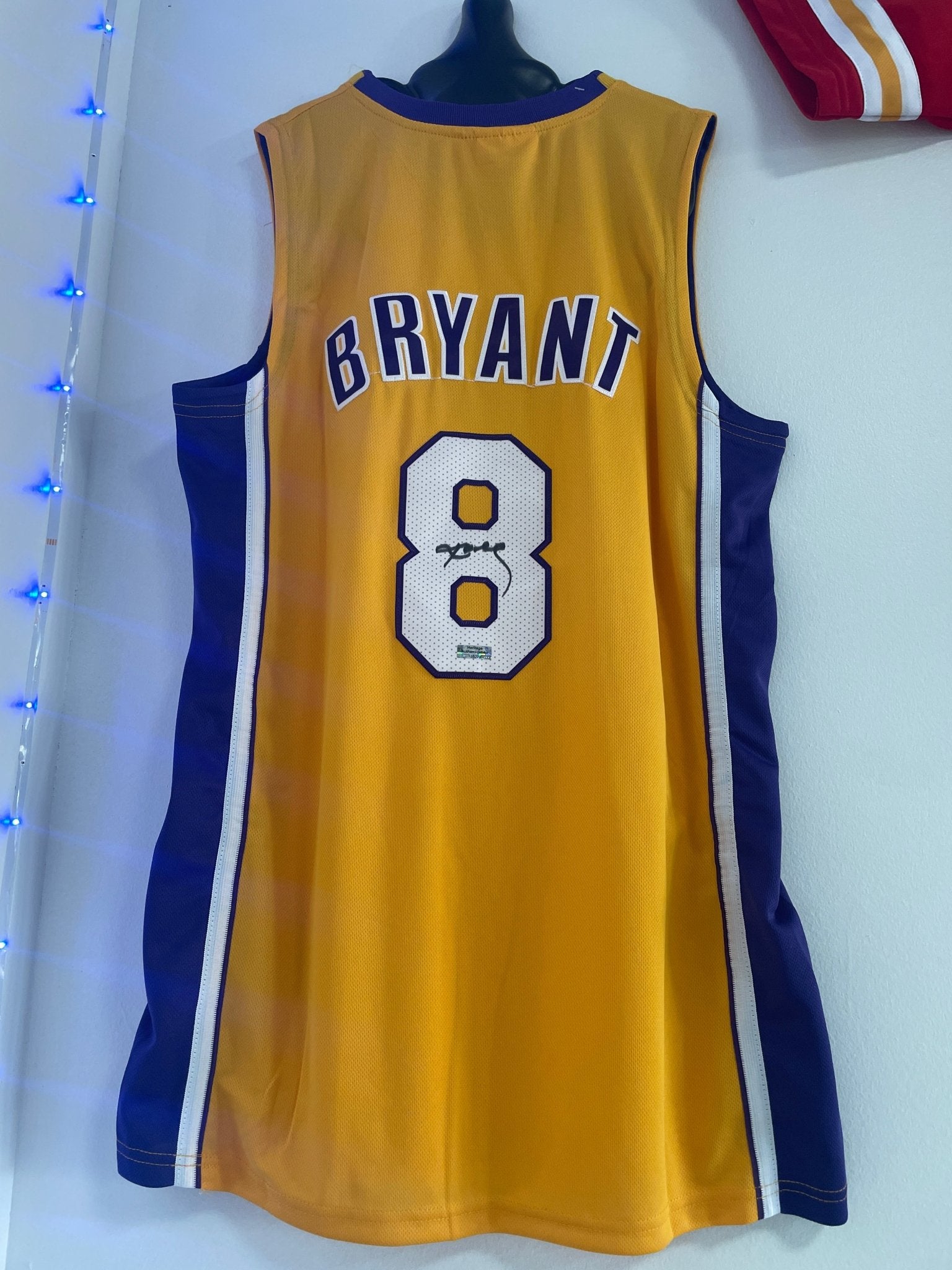 Kobe Bryant Signed/Autographed Hardwood Classics Basketball Jersey w/COA