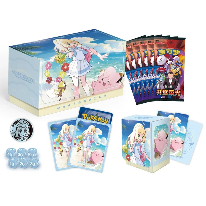 Simplified Chinese Pokemon  S & V Battle Set Gift Box Lillie (ETB)