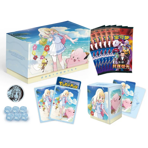 Simplified Chinese Pokemon  S & V Battle Set Gift Box Lillie (ETB)